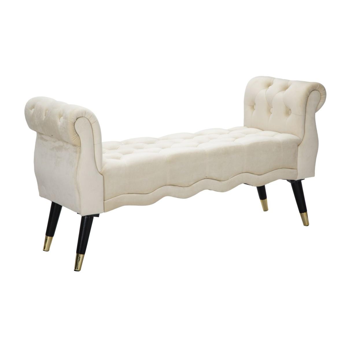 Panchetta paris crema/gold cm 120x40x60