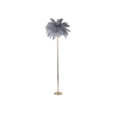 Lampada da terra palm grigia cm Ø 55x160