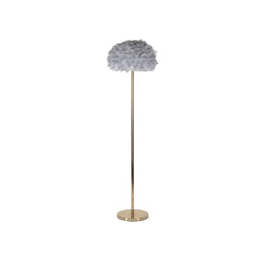Lampada da terra feathers slim grigia cm Ø 43x170