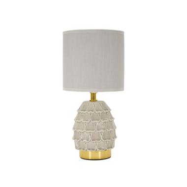 Lampada da comodino pigny grigia cm Ø 15x30,5 min 2