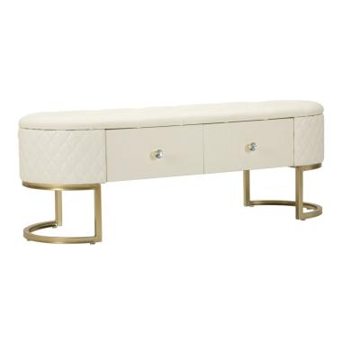Panca c/cassetti sharon cm 120x40x43