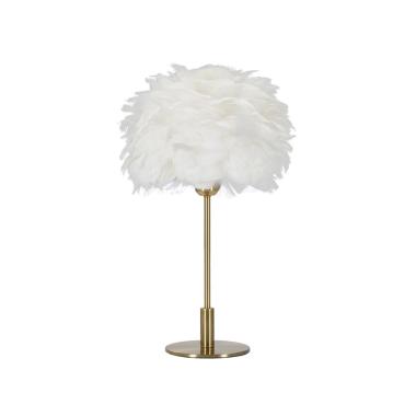 Lampada da tavolo ball feather cm Ø 30x50