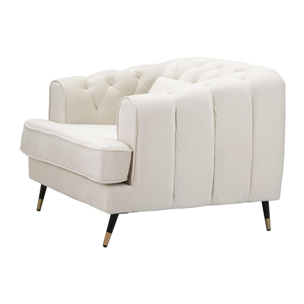 Poltrona praga crema cm 93x86x71