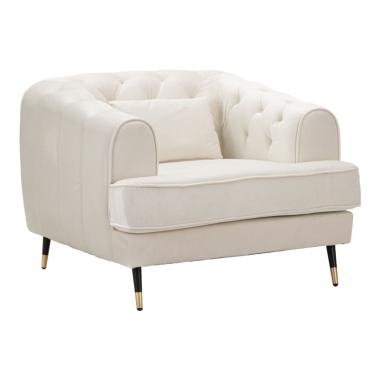 Poltrona praga crema cm 93x86x71