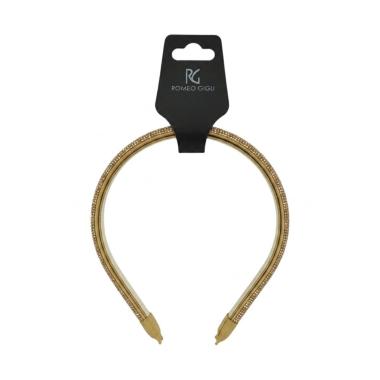 Cerchietto con strass gold RG Romeo Gigli