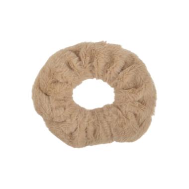 Elastico per capelli pelliccia beige RG Romeo Gigli