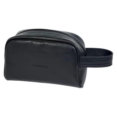 Pochette uomo in ecopelle con manico Capoverde Made in Italy