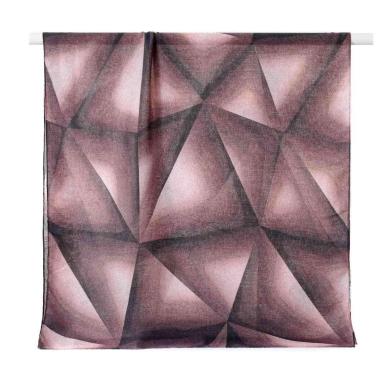 Sciarpa donna in viscosa fantasia triangoli Capoverde