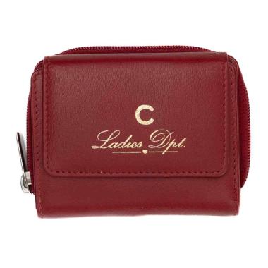 Portafoglio donna Lady collection bifold orizzontale con zip interna Carrera