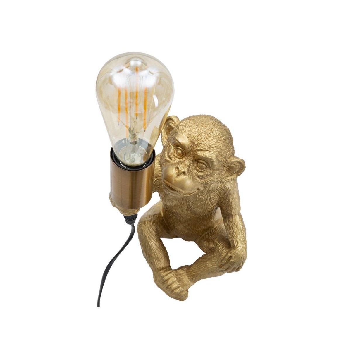 Lampada da tavolo monkey cm 17x14,5x25
