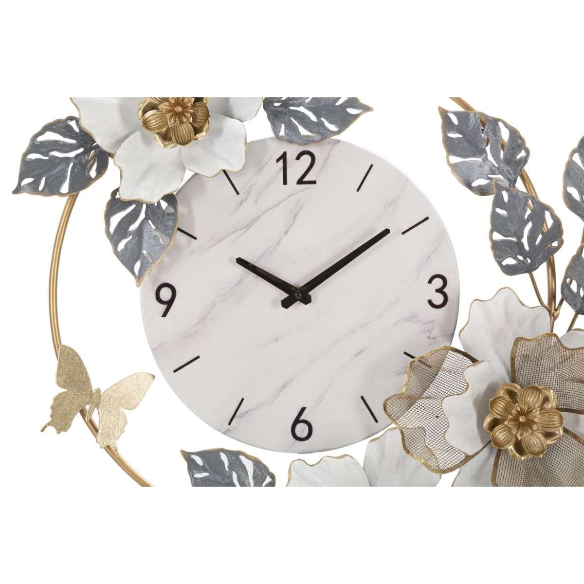 Orologio da muro flowers cm 64x8x64