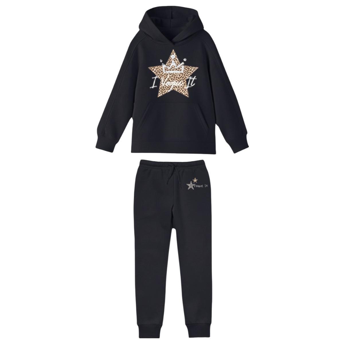 Tuta bimba felpa con cappuccio e pantalone i Vogue It