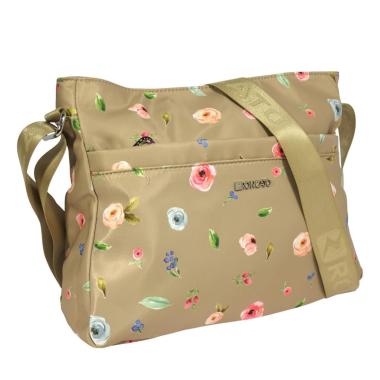 Borsa donna tracolla stampa floreale in sintetico Roncato