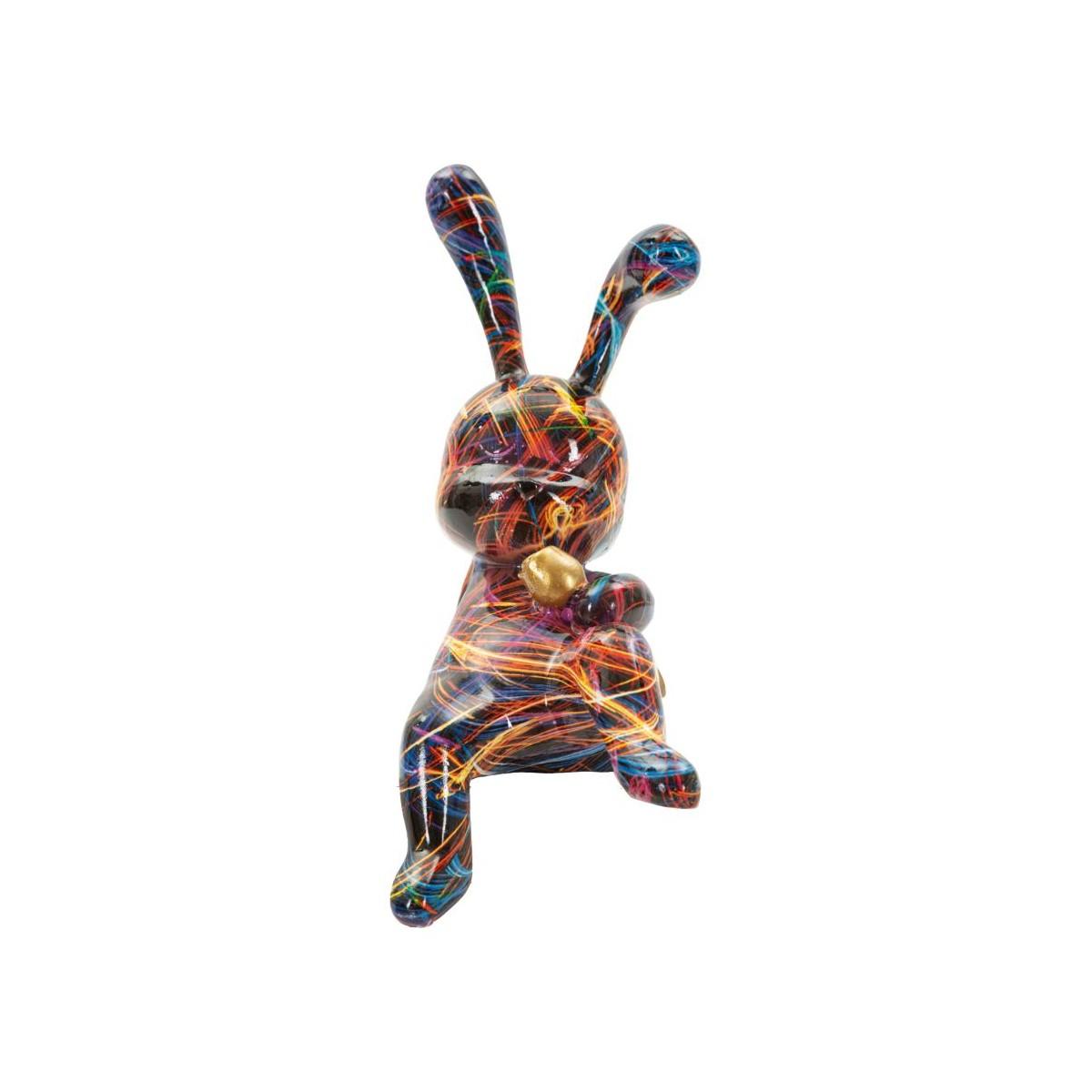 Coniglietto psyco -b- cm 21,5x10x22 min 2