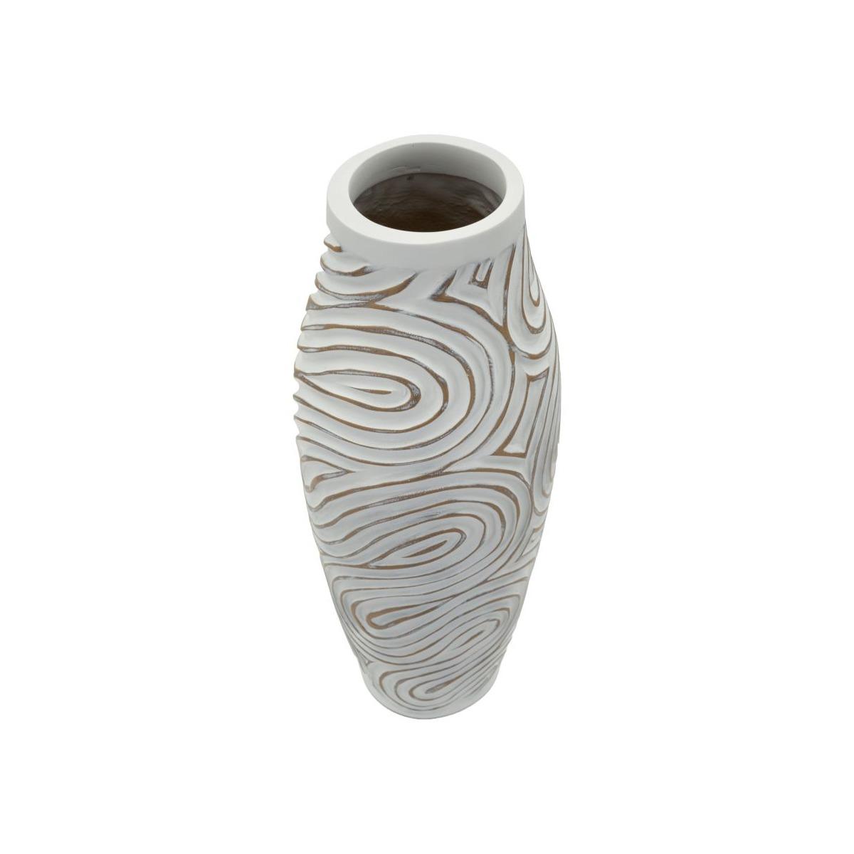 Vaso resina oblix cm Ø 18,5x50 (apertura cm Ø 9)