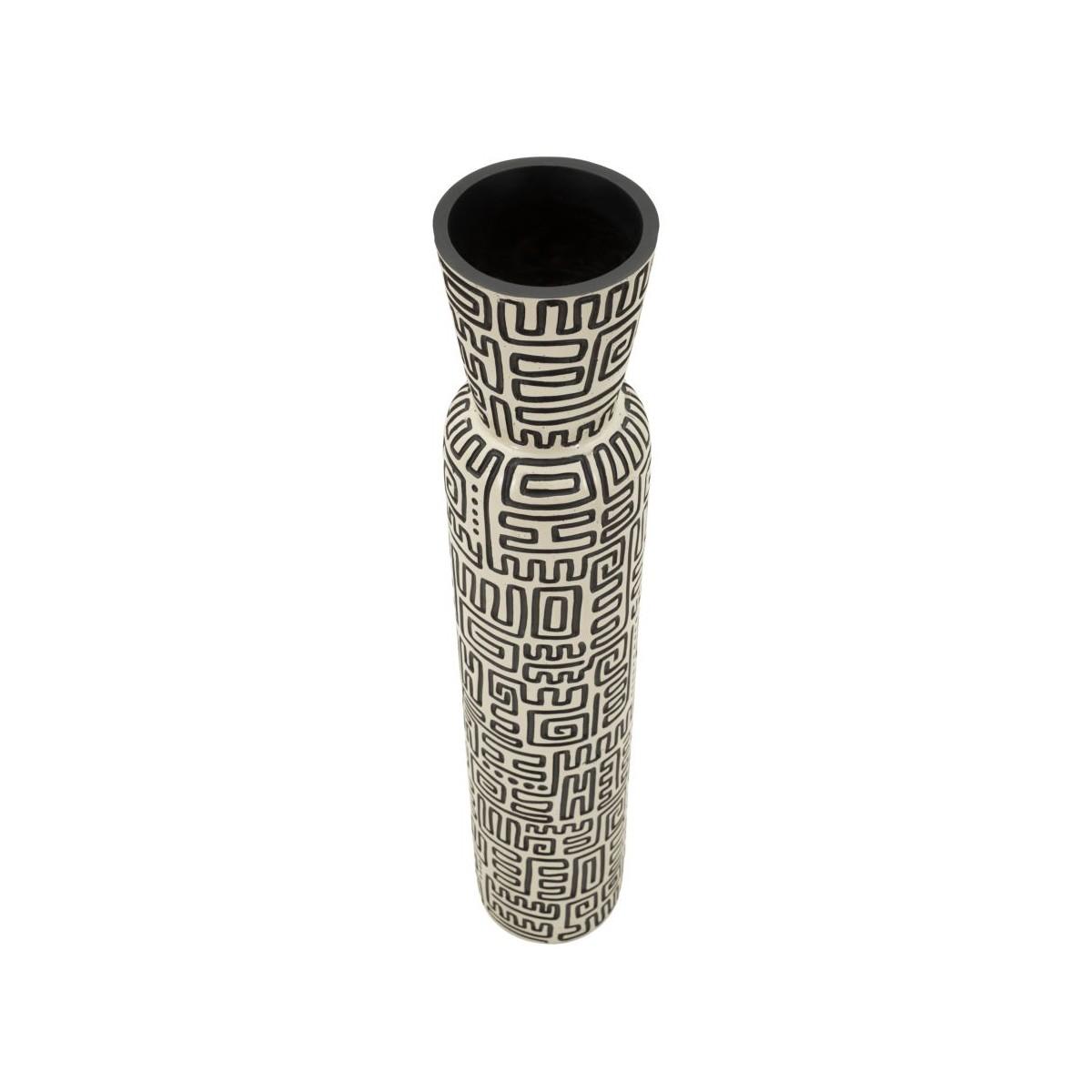 Vaso resina nairobi cm Ø 16x86 (apertura cm Ø 12,5)
