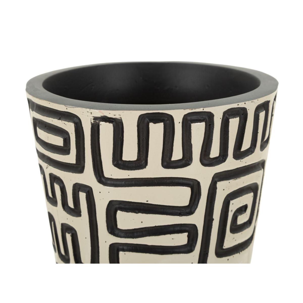 Vaso resina nairobi cm Ø 16x86 (apertura cm Ø 12,5)
