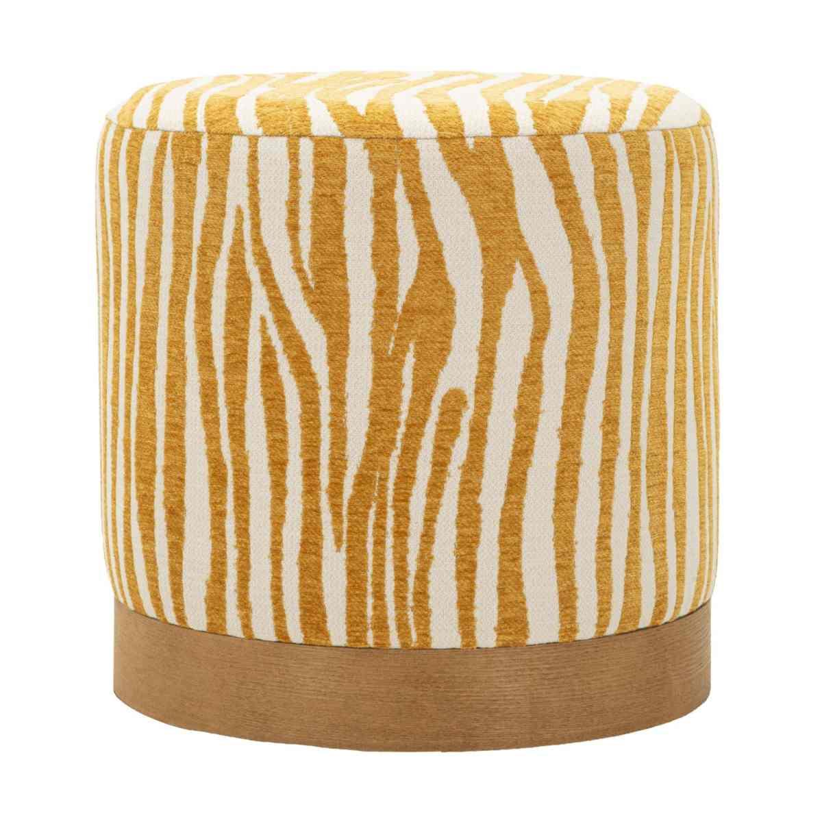 Puff savana senape cm Ø 40x40