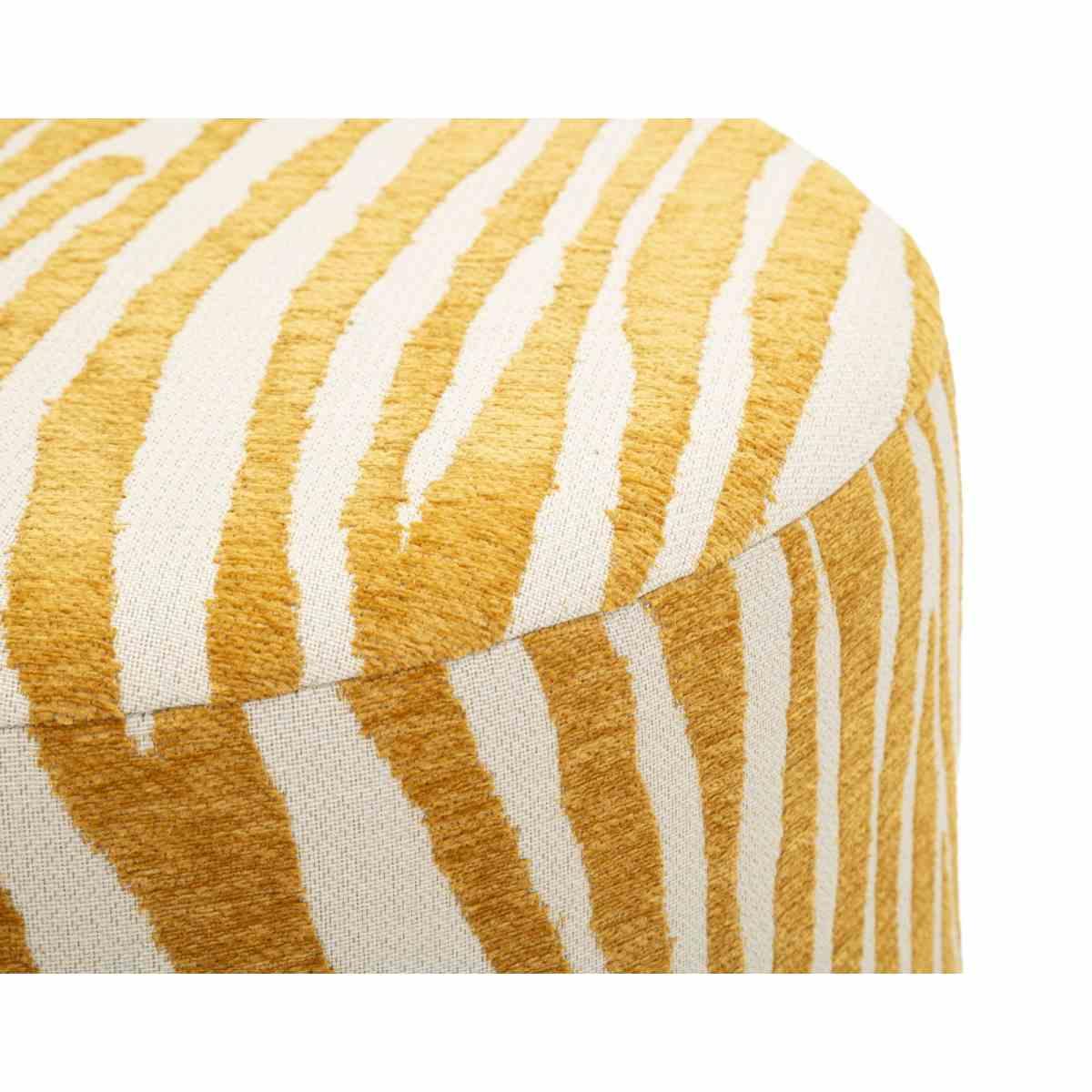 Puff savana senape cm Ø 40x40