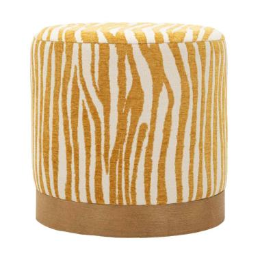 Puff savana senape cm Ø 40x40