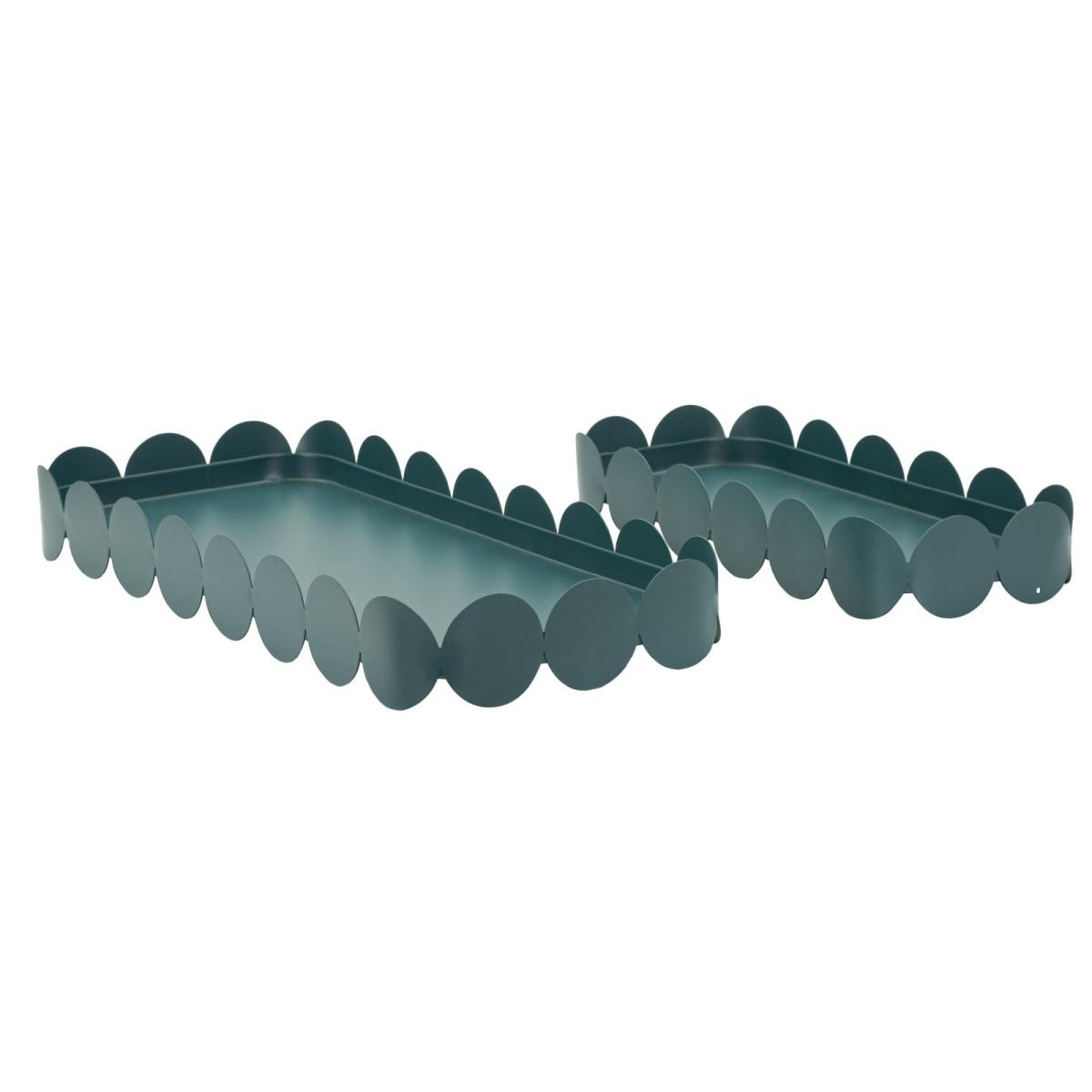 S/tasche saturno rett. ottanio coppia cm 40x16,5x4,5-29x12x4,5