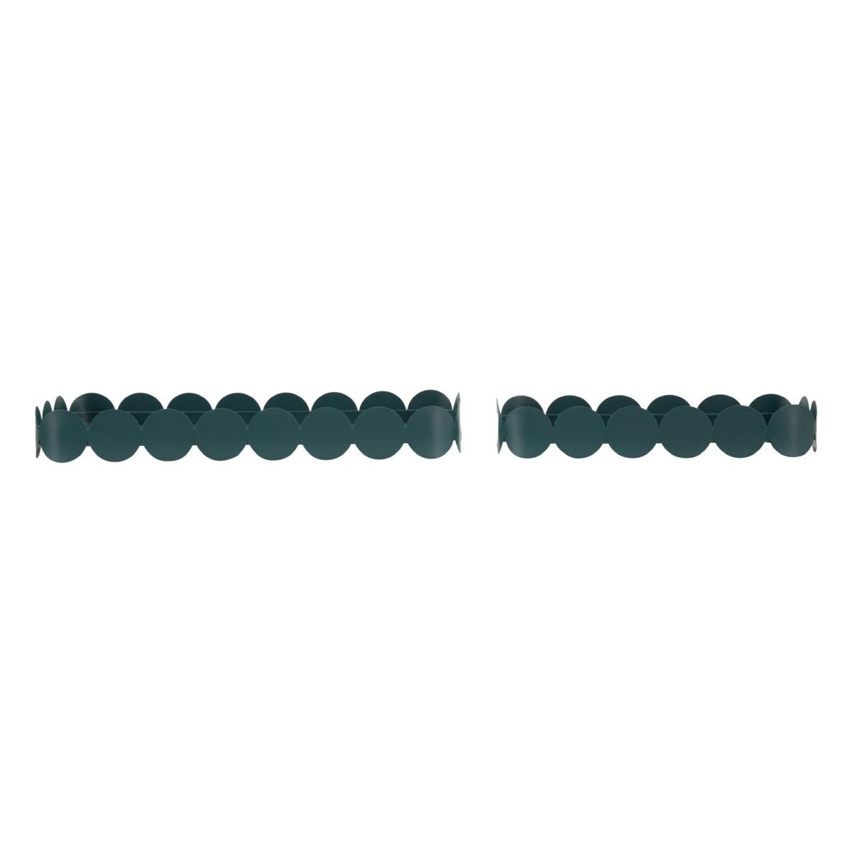 S/tasche saturno rett. ottanio coppia cm 40x16,5x4,5-29x12x4,5