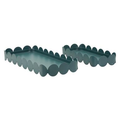 S/tasche saturno rett. ottanio coppia cm 40x16,5x4,5-29x12x4,5