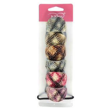 Elastico per capelli effetto pitonato Le Kikke