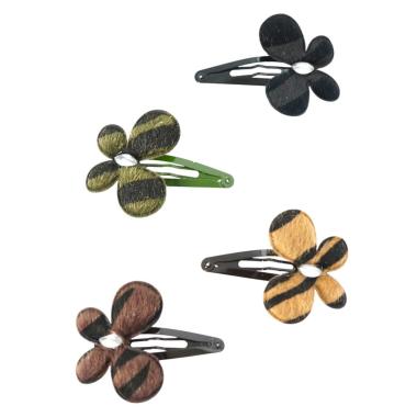 Fermaglio clic clac per capelli farfalla tipo cavallino Le Kikke