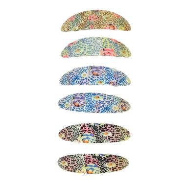 Matik fermacapelli stampa animalier con rose blister 6 pz Le Kikke