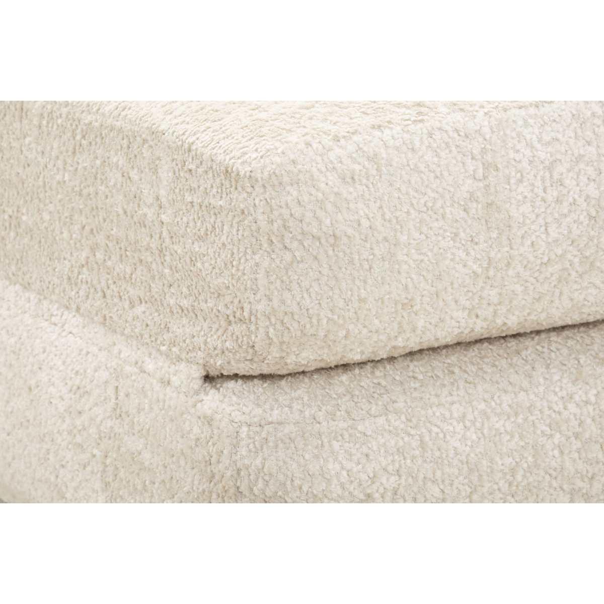 Divano/letto faster bianco cm 150x100x80  (compresso-misura letto cm213x150x18)