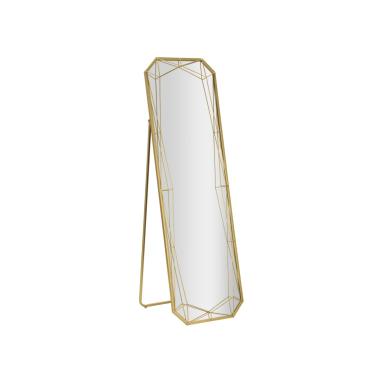 Specchio da terra gold cm 46x2-54x153 (misura specchio cm 43x150)