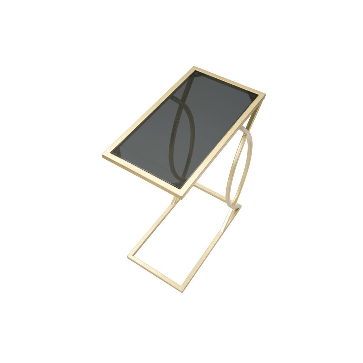 Tavolinetto da divano glam cm 45,5x25,5x60
