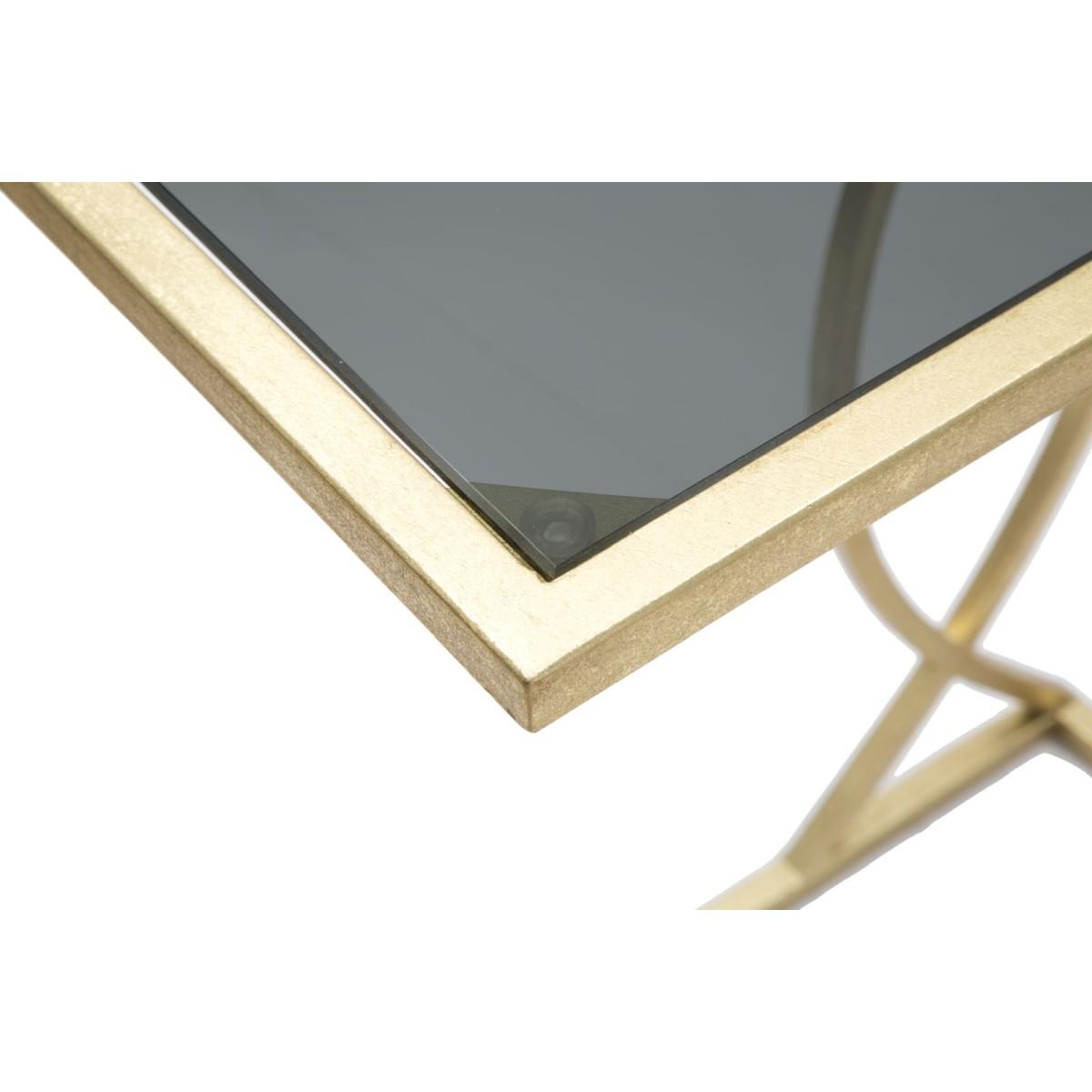 Tavolinetto da divano glam cm 45,5x25,5x60