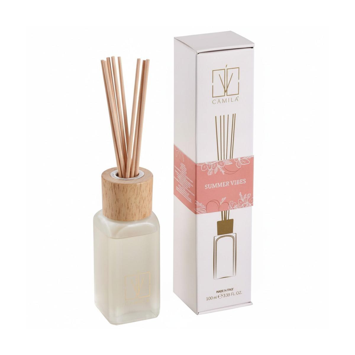 Diffusore 100 ml bianco summer vibes Camilia<BR>