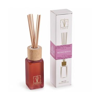 Diffusore 100 ml amaranto fragranza moulin rouge Camilia