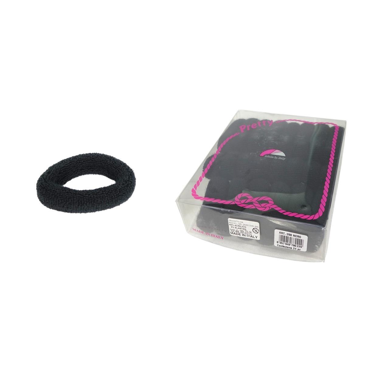 Elastico neroin box da 24 pezzi