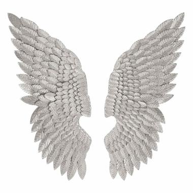 Pannello ali beauty coppia silver cm 37,5x3x100