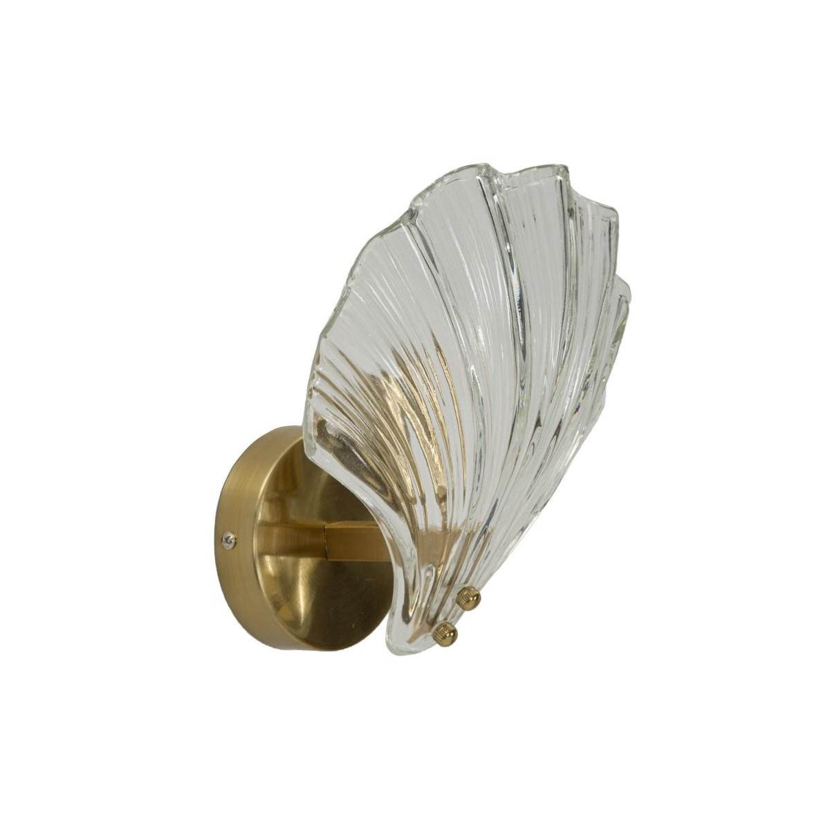 Lampada da muro shell cm 20x14x22 min 2