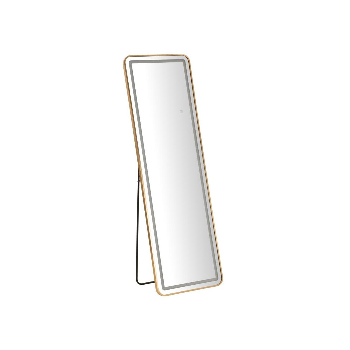 Specchio da terra led simple rett. cm 50x3-38x160 (3 tonalita' di luce)