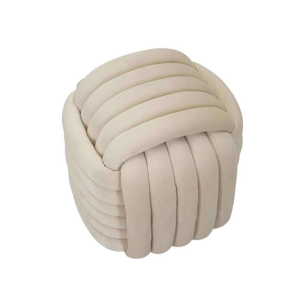 Puff softy crema cm 45x45x45