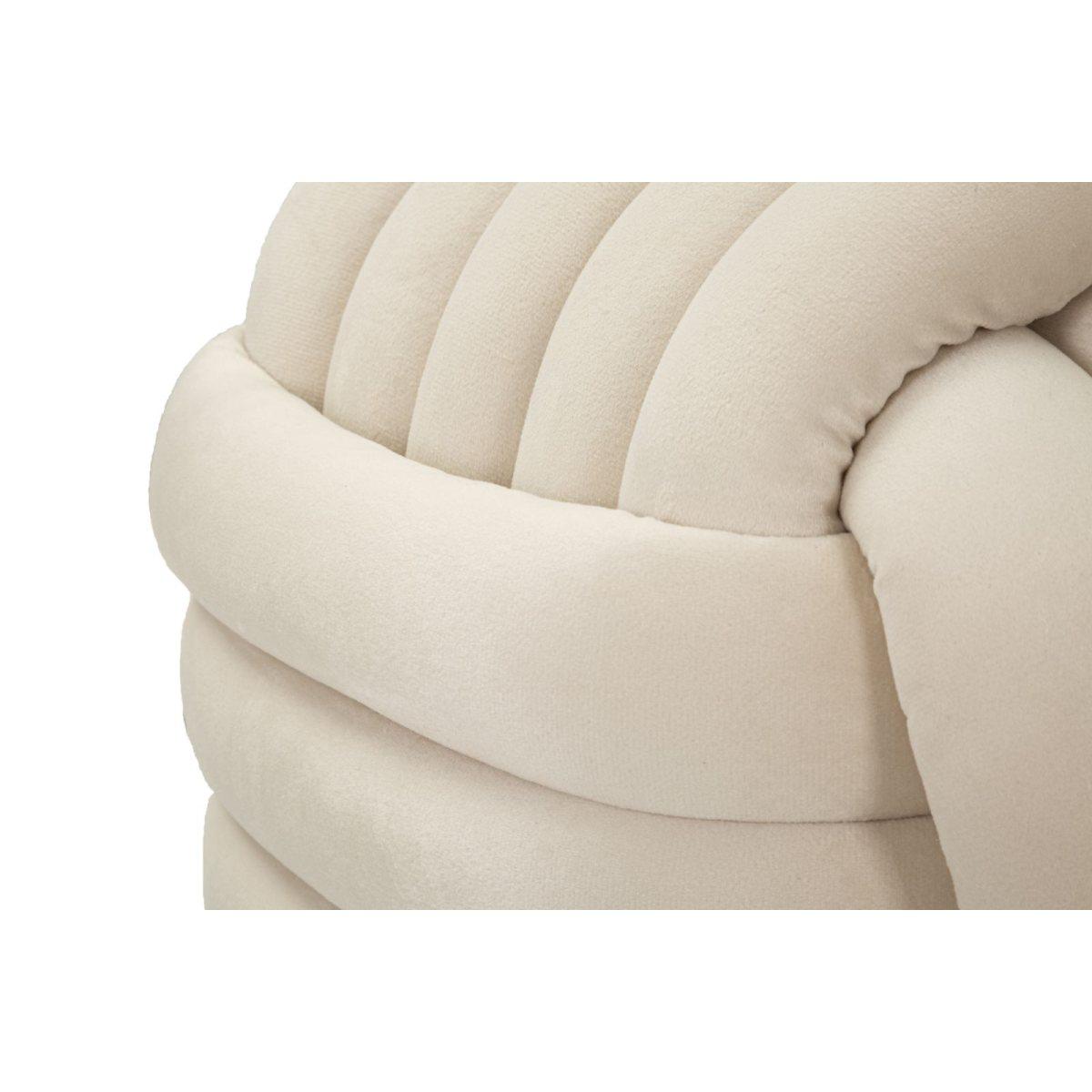 Puff softy crema cm 45x45x45