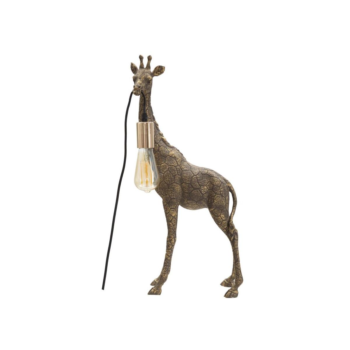 Lampada da tavolo giraffa cm 28x16x60