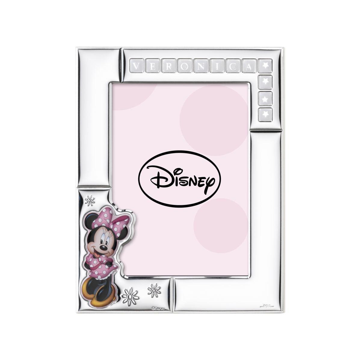 Cornice portafoto bimba Minnie 13x18 cm letterine Valenti