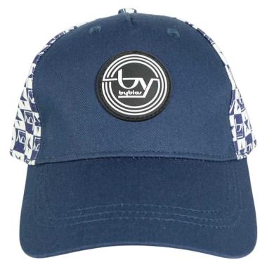 Cappello in tessuto logato con visiera Byblos