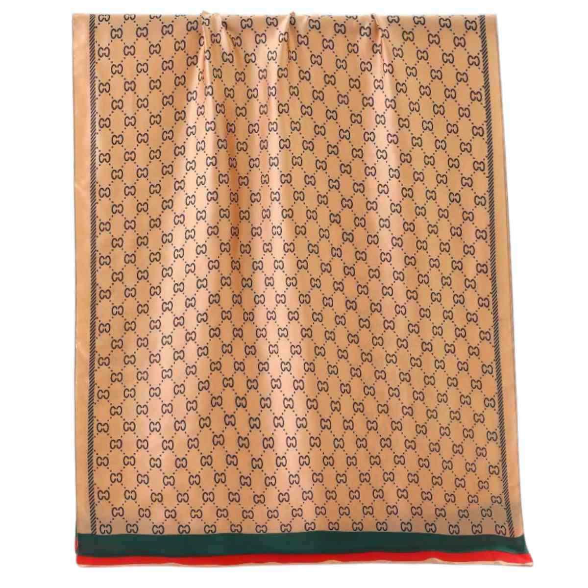 Foulard donna in seta motivo geometrico Capoverde