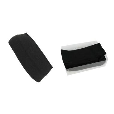 Fascia per capelli nera 11 cm in box da 12 pezzi