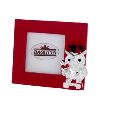 Miniportafoto rosso 5x5 gufo con diploma