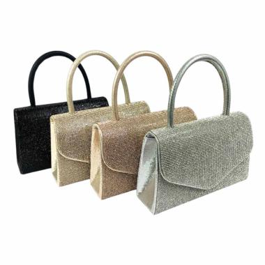 Borsa cerimonia donna con strass Nadine Le Kikke