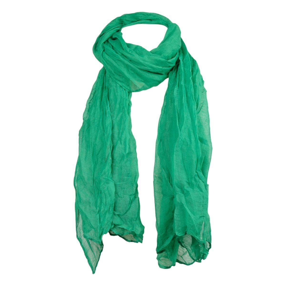 Sciarpa pashmina unisex tinta unita in poliestere colori assortiti